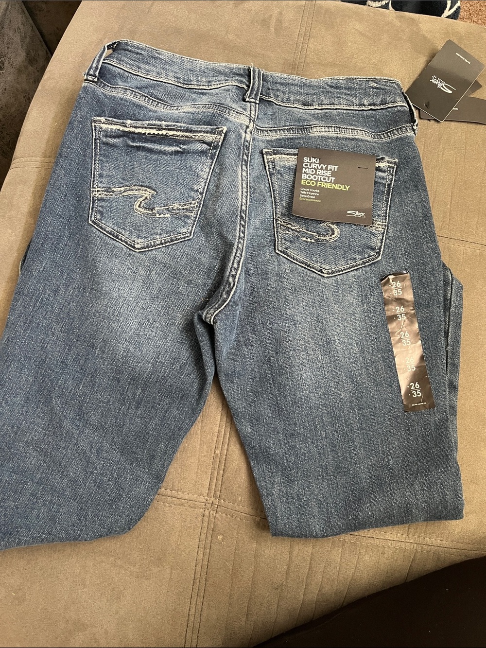 Silver women’s Bootcut Jeans - Blue